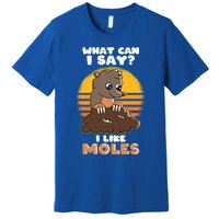 Mole Day Funny Mole Cute Mole I Like Moles Gift Premium T-Shirt