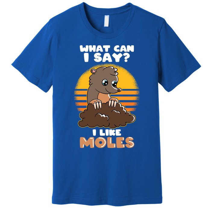 Mole Day Funny Mole Cute Mole I Like Moles Gift Premium T-Shirt