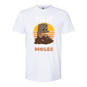 Mole Day Funny Mole Cute Mole I Like Moles Gift Softstyle CVC T-Shirt