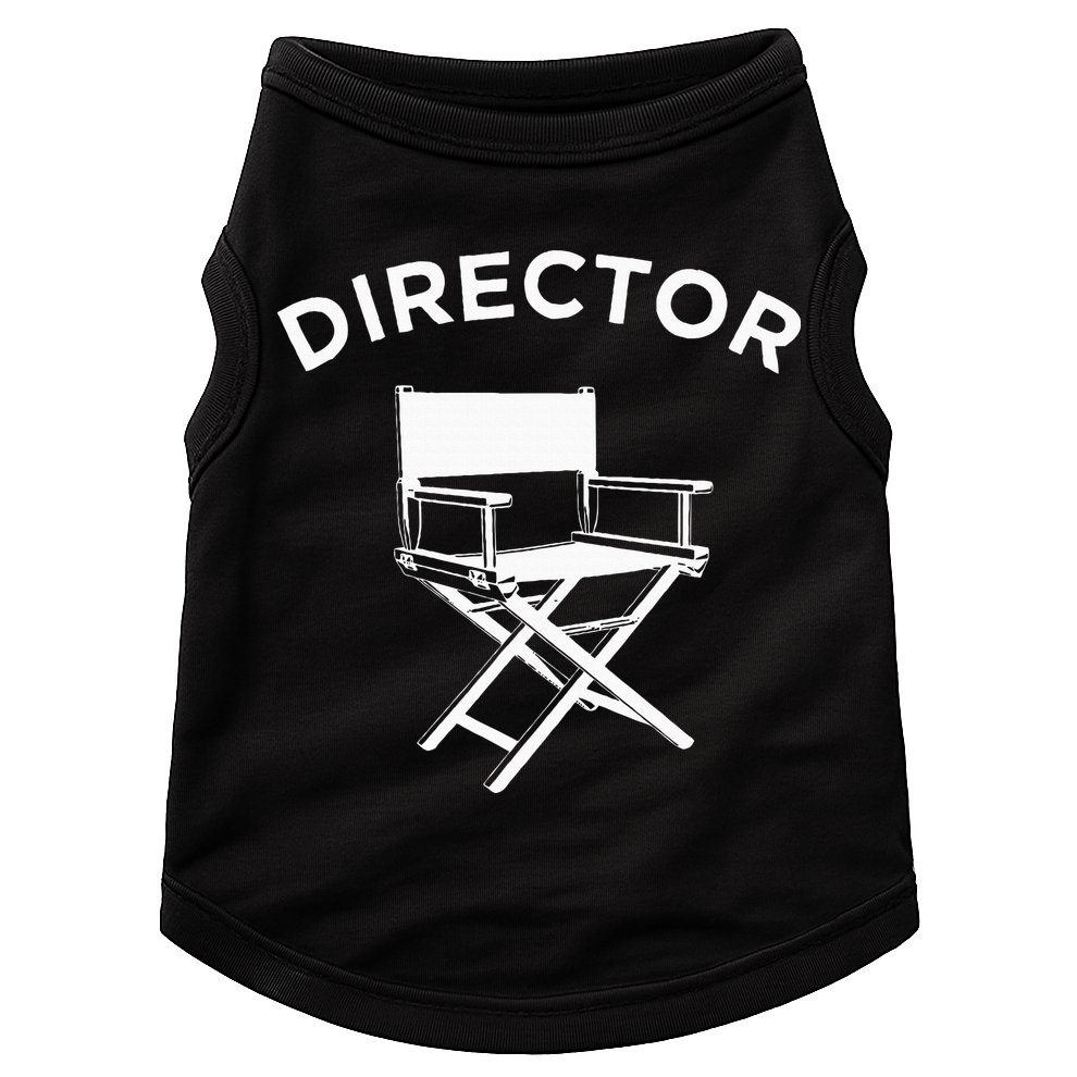 Movie Director  Filmmaker Director Chair Doggie Tank
