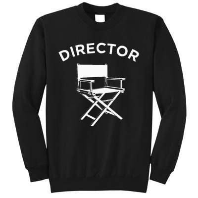 Movie Director  Filmmaker Director Chair Sweatshirt