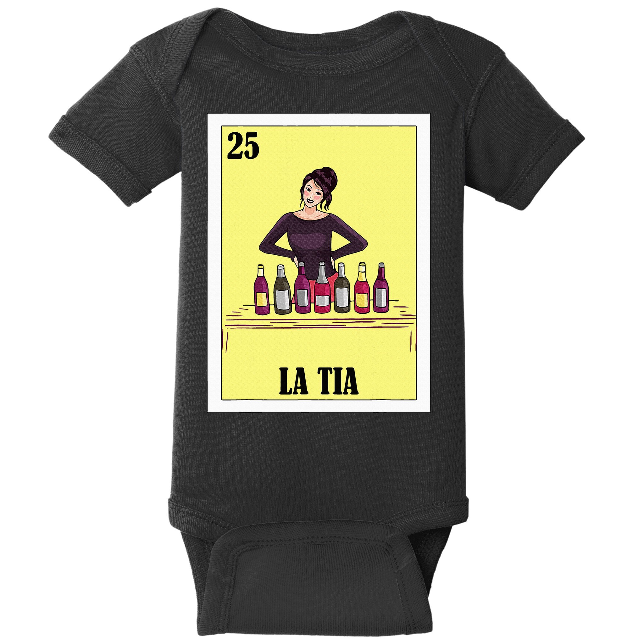 Mexican Design For Aunt La Tia Baby Bodysuit