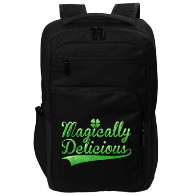 Magically Delicious Funny Irish St Patrick's Day Wo Impact Tech Backpack