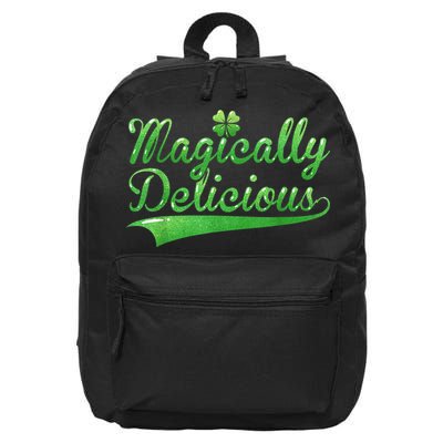 Magically Delicious Funny Irish St Patrick's Day Wo 16 in Basic Backpack