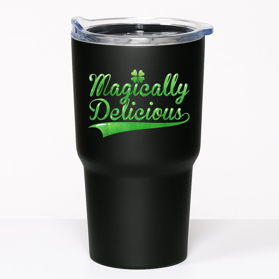Magically Delicious Funny Irish St Patrick's Day Wo Tumbler