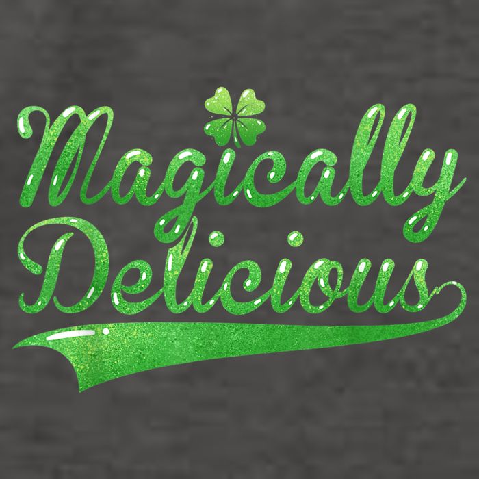 Magically Delicious Funny Irish St Patrick's Day Wo Vector Backpack