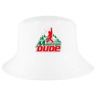 Mountain Dude Funny Bigfoot Sasquatch Hiking Gifts Cool Comfort Performance Bucket Hat