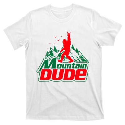 Mountain Dude Funny Bigfoot Sasquatch Hiking Gifts T-Shirt