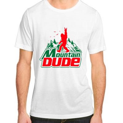 Mountain Dude Funny Bigfoot Sasquatch Hiking Gifts Adult ChromaSoft Performance T-Shirt