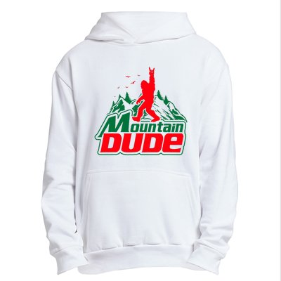 Mountain Dude Funny Bigfoot Sasquatch Hiking Gifts Urban Pullover Hoodie