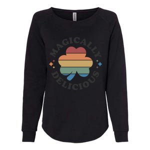 Magically Delicious Funny Bar Crawl St Patricks Day Womens California Wash Sweatshirt