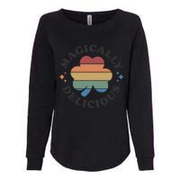 Magically Delicious Funny Bar Crawl St Patricks Day Womens California Wash Sweatshirt