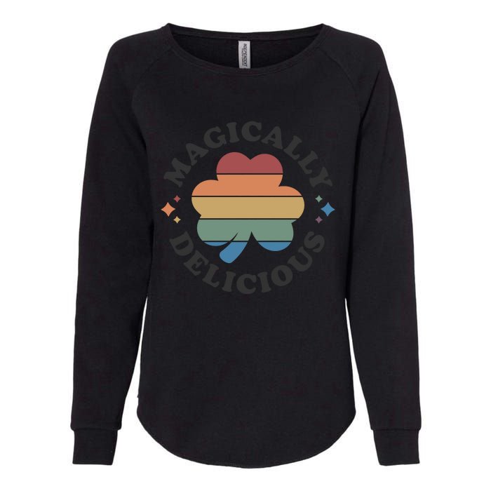 Magically Delicious Funny Bar Crawl St Patricks Day Womens California Wash Sweatshirt