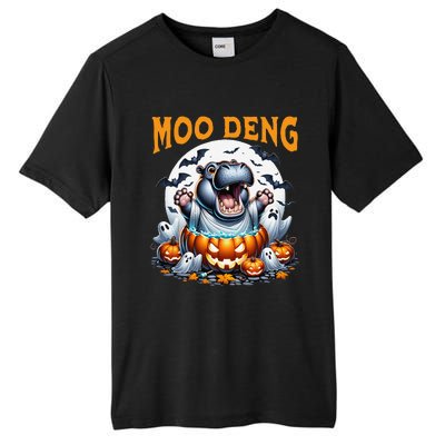 Moo Deng Funny Hippo Baby Pigmy Hippo Halloween Moo Deng Tall Fusion ChromaSoft Performance T-Shirt