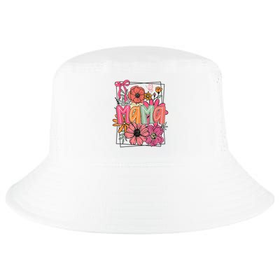 Mother'S Day Floral Mama Coquette Bow Mama Flower Girl Cool Comfort Performance Bucket Hat
