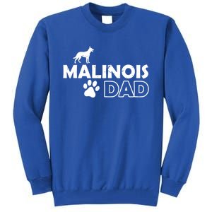 Malinois Dad Funny Cute Dog Owner Adopt Rescue Fathers Day Great Gift Tall Sweatshirt