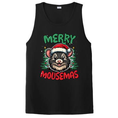 Merry Duckmas Funny Christmas Duck Lover Meaningful Gift PosiCharge Competitor Tank