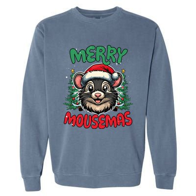 Merry Duckmas Funny Christmas Duck Lover Meaningful Gift Garment-Dyed Sweatshirt