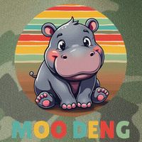 Moo Deng Funny Hippopotamus Apparel Baby Hippo Meme Legacy Tie Dye Trucker Hat