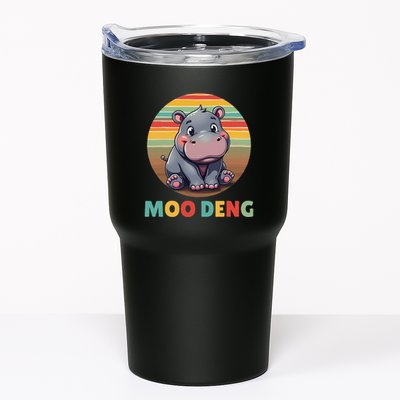 Moo Deng Funny Hippopotamus Apparel Baby Hippo Meme Tumbler