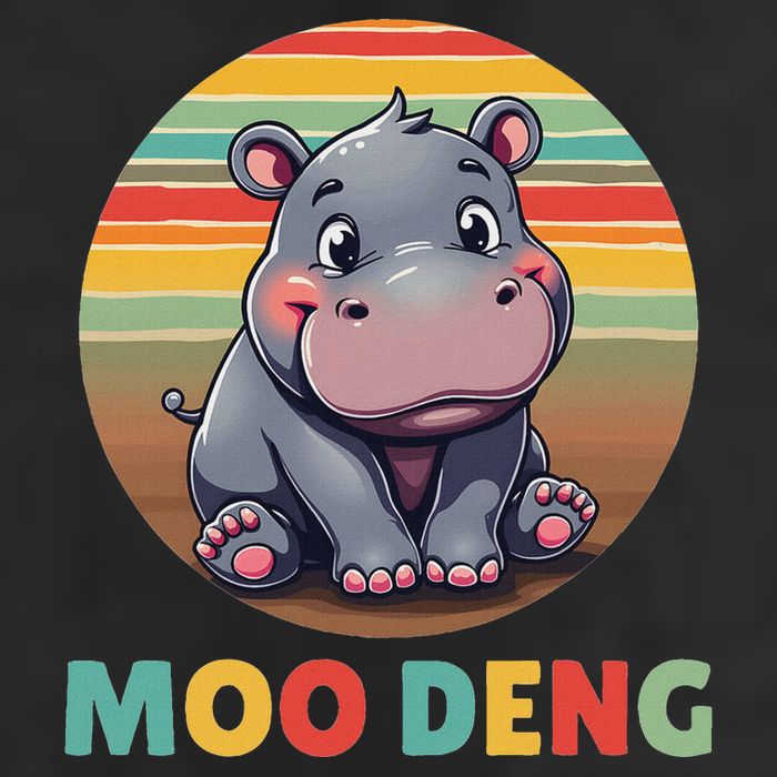 Moo Deng Funny Hippopotamus Apparel Baby Hippo Meme Tumbler