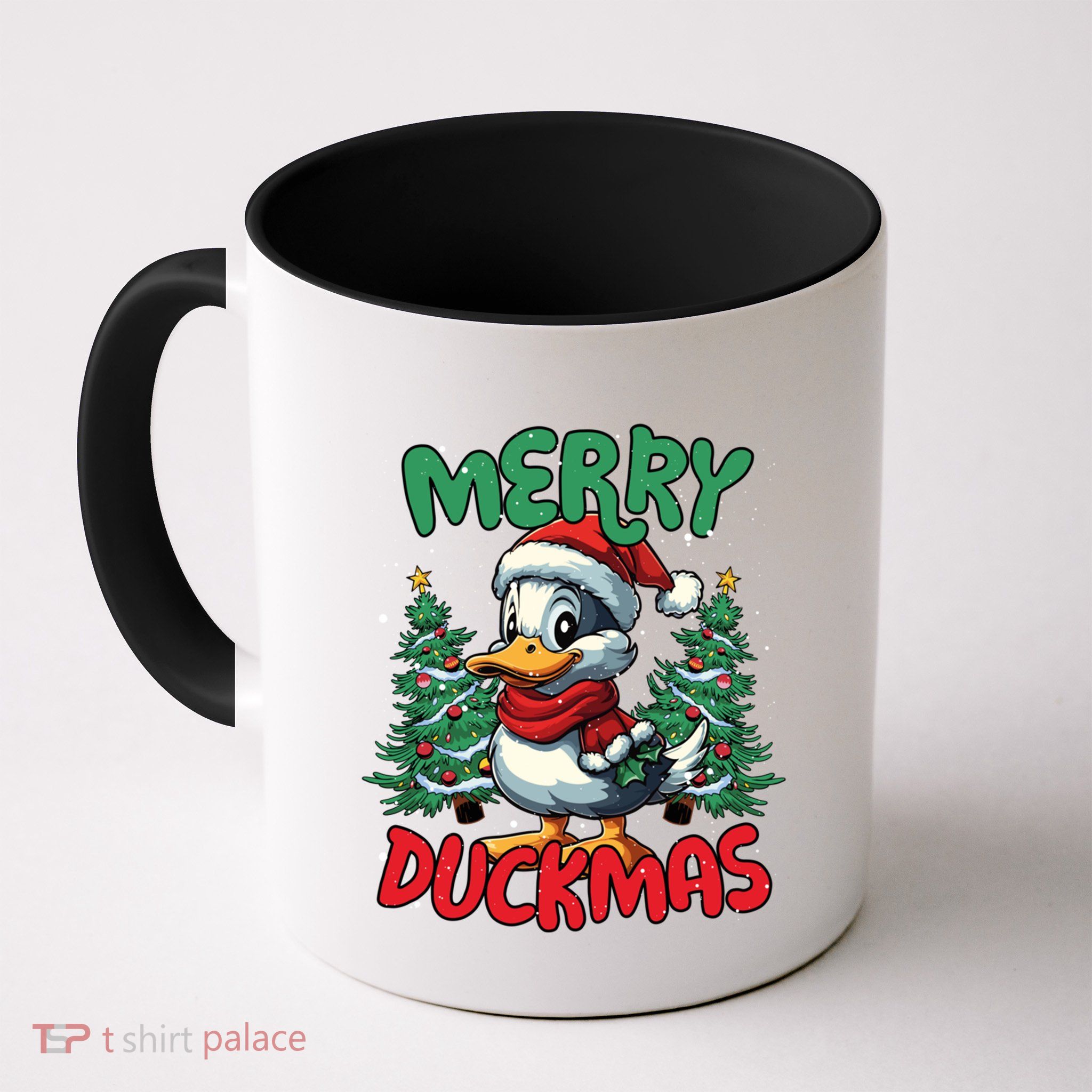 Merry Duckmas Funny Christmas Duck Lover Cool Gift Mug