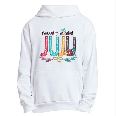 Mothers Day Gift Blessed To Be Called Juju Urban Pullover Hoodie