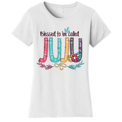 Mothers Day Gift Blessed To Be Called Juju Women's T-Shirt