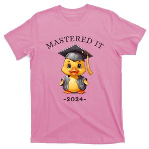 Masters Degree Graduation 2024 Mastered It T-Shirt