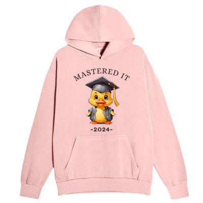 Masters Degree Graduation 2024 Mastered It Urban Pullover Hoodie