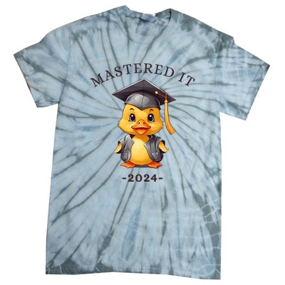 Masters Degree Graduation 2024 Mastered It Tie-Dye T-Shirt