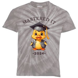 Masters Degree Graduation 2024 Mastered It Kids Tie-Dye T-Shirt