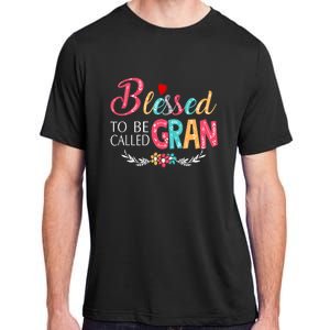 Mothers Day Gift Blessed To Be Called Gran Adult ChromaSoft Performance T-Shirt