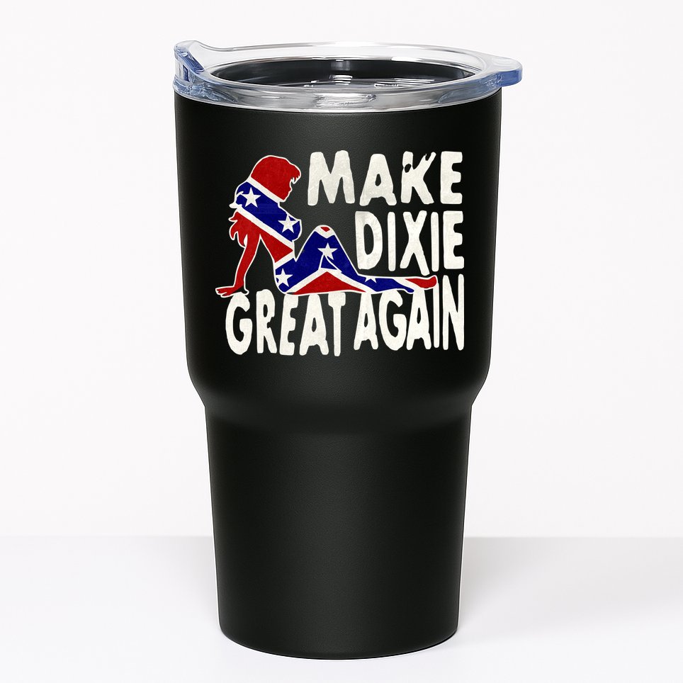 Make Dixie Great Again Civil War Flag Tumbler