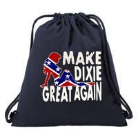 Make Dixie Great Again Civil War Flag Drawstring Bag