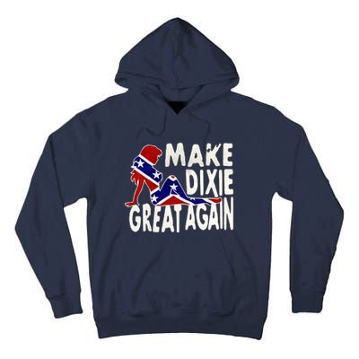 Make Dixie Great Again Civil War Flag Tall Hoodie