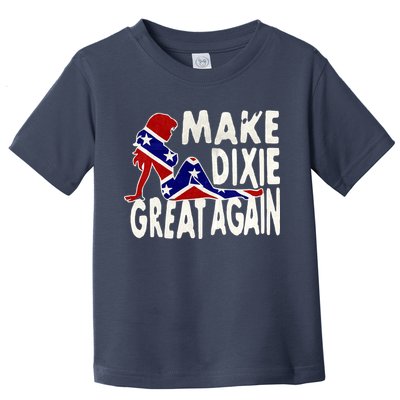 Make Dixie Great Again Civil War Flag Toddler T-Shirt