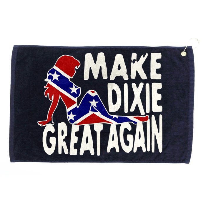 Make Dixie Great Again Civil War Flag Grommeted Golf Towel