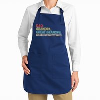 M.ens Dad Grandpa Great Grandpa I Just Keep Getting Better Apron