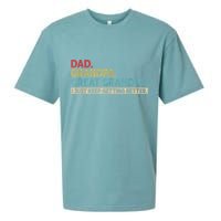 M.ens Dad Grandpa Great Grandpa I Just Keep Getting Better Sueded Cloud Jersey T-Shirt