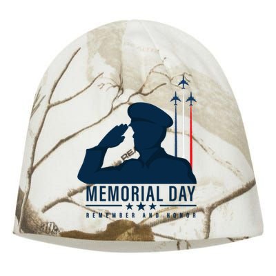 Memorial Day Gift Remember And Honor Cool Gift Kati - Camo Knit Beanie