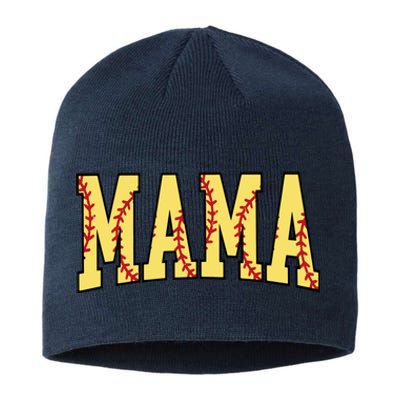 Mothers Day Gift For Softball Mama Sustainable Beanie