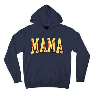 Mothers Day Gift For Softball Mama Tall Hoodie