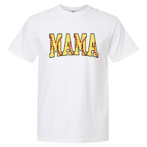 Mothers Day Gift For Softball Mama Garment-Dyed Heavyweight T-Shirt