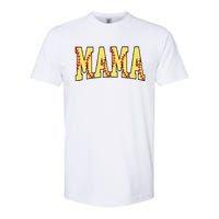 Mothers Day Gift For Softball Mama Softstyle CVC T-Shirt