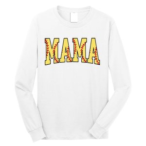 Mothers Day Gift For Softball Mama Long Sleeve Shirt