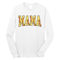 Mothers Day Gift For Softball Mama Long Sleeve Shirt