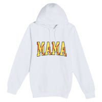 Mothers Day Gift For Softball Mama Premium Pullover Hoodie