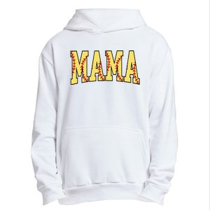 Mothers Day Gift For Softball Mama Urban Pullover Hoodie