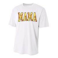 Mothers Day Gift For Softball Mama Performance Sprint T-Shirt